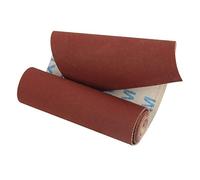 Syrisora Rouleau de Toile émeri de 100 Mm de Large pour le Travail du | Corindon Brun Abrasif, Ponçage électrostatique à Haute Tension, Base en Tissu Doux déchiré à la Main, Support de Papier de