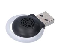 Syrisora Souris intelligente à ultrasons pour repousser les cafards, USB 3 niveaux de conversion de fréquence (noir)