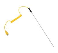 Syrkoven Sonde thermocouple de type K -50 C à 1200 C (100 mm) | Mesure -50 °C à 1200 °C, haute sensibilité, temps de réponse rapide, pointe en acier inoxydable, qualité industrielle