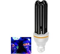 Sysow Lampe UV E27 15 W Disco DJ Lumière Noir 110 V/220 V Ampoule Lumière Noire CFL Ampoule Boîte de Nuit Bar Lampe germicide Lumière pour Bar Fêtes Anniversaire Magasins