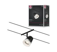 Système Câble Corduo Spot Cone Gu5,3 Max10w 12v Cc Plastique/Noir