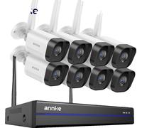 Système CCTV, résolution 8MP, 16 canaux de soutien, 16CH NVR 8 pièces de caméra, Aucun