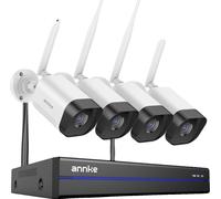 Système CCTV sans fil, résolution 1080P, vision nocturne, 4caméras, aucune