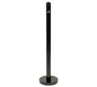 Système cendrier au sol SMOKER POLE - poteau, noir
