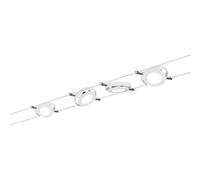 Système Complet D'éclairage Sur Câble Led Intégrée 18 W Led Paulmann Roundmac 94105 Blanc (Mat)