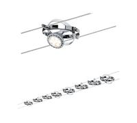 Système complet d'éclairage sur câble Paulmann Cardan 94153 GU5.3 80 W chrome,