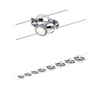 Paulmann Système d'éclairage sur câble Cardan 94153 GU5.3 max. 8x10W dimmable Chrome mat