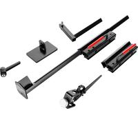 Système d'affûtage Multi-Grind, kit de gabarit d'affûtage Vari-Grind Pro pour meuleuses d'établi 6" et 8" avec plate-forme, bras de support long et gabarit à gouge à onglet, pour ciseaux, tournage sur
