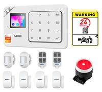 Système d'alarme antivol, connexion sans fil, activation vocale, kit d'alarme 3, prise UE-d