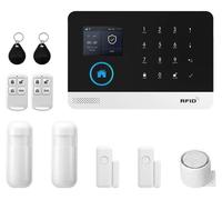 Système d'alarme, compatible avec les maisons connectées, détection de mouvement, kit 4G Wi-Fi, modèle avec prise européenne