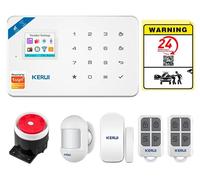Système d'alarme, connectivité sans fil, compatibilité avec la maison connectée, kit d'alarme 1, prise européenne