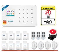 Système d'alarme, connectivité sans fil, compatibilité avec la maison connectée, kit d'alarme 5, prise européenne