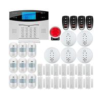 Système d'alarme de sécurité, Appliquer Sécurité à Domicile sans Fil Filaire Tuya WiFi PSTN GSM Système d'alarme Interphone Remote Control Kit de capteur sirène autodiale