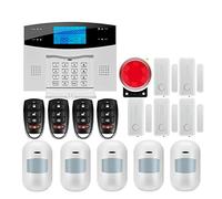 Système d'alarme de sécurité, Appliquer Sécurité à Domicile sans Fil Filaire Tuya WiFi PSTN GSM Système d'alarme Interphone Remote Control Kit de capteur sirène autodiale