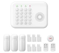 Système d'alarme de sécurité sans fil, notifications en temps réel, compatibilité avec les systèmes domotiques, kit GSM A01
