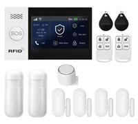 Système d'alarme de sécurité, télécommande, compatible avec la maison intelligente, kit 2G WiFi C