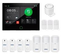 Système d'alarme domestique, écran tactile de 7 pouces, connectivité sans fil, système d'alarme pour la maison, modèle 2, prise européenne