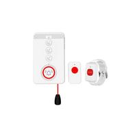 Système D'Alarme D'Urgence 4G 433 MHz SOS, Interphone Bidirectionnel, Appel à un Bouton, Hôte de Secours pour Personnes Âgées, Prise UE.