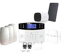 Système d'alarme GSM sans fil avec caméra Wi-Fi et détecteurs adaptés aux animaux