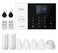 Système d'alarme, intégration à la maison intelligente, sécurité améliorée, kit WLAN 4G modèle C, prise européenne