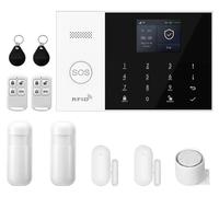 Système d'alarme, intégration à la maison intelligente, sécurité améliorée, kit WLAN 4G, prise européenne