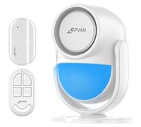 Système d'alarme intelligent, alarme 120 dB, capteurs de mouvement et de porte, kit B blanc