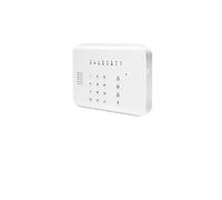 Système d'alarme, Le Système D'alarme De Sécurité Domestique Intelligent Fonctionne Désarmer Détecteur Fumée Porte Commande Vocale SOS(WiFi GSM Alarm 3)