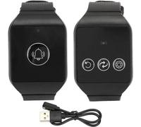 Système d'alarme - Montre-bracelet sans fil pour seniors - Étanche - Personnel soignant - Rechargeable - Personnes âgées