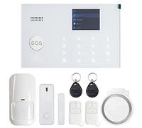 Système d'alarme PNI SafeHome PT700 WiFi GSM 4G sans Fil avec Surveillance et Alerte Via Internet, SMS, Appel Vocal, Application Mobile Tuya Smart
