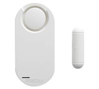 Système d'alarme pour porte avec télécommande, 130 dB, couleur blanche