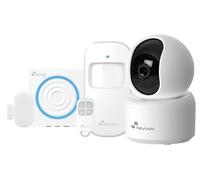 Système d'alarme sans fil, facile à installer - Caméra Wifi 1080p - Pour la maison et les entreprises