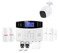 Système d'alarme sans fil GSM pour kit domotique d'appartement 2 | Installation sans fil