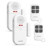 Système d'alarme sans fil pour porte et fenêtre, avec alarme sonore de 130 dB et télécommande, offrant 4 modes de fonctionnement