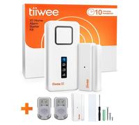Système d'alarme - Sirène à piles - 120 dB - Extensible jusqu'à 40 capteurs - Intérieur et extérieur