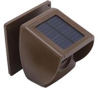 Système d'alarme solaire d'une portée de 800 m, résistant aux intempéries, avec détecteur de mouvement, alarme et capteur, système de sécurité à énergie solaire avec batterie rechargeable