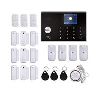 Système d'alarme, Système D'alarme for La Sécurité Anti-cambriolage À Maison 433MHz Kit Antivol sans Fil GSM Alarme App Contrôle(YK-002-GSM-G30-J)
