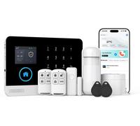 Système d'alarme WLAN-GSM avec télécommande et application Tuya, pour la maison