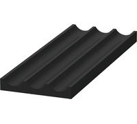 Système d'aménagement Duravit largeur 100mm, noir diamant, UV9578000000000
