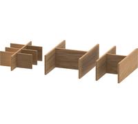 Système d'aménagement Duravit Set largeur 694mm, sans découpe de siphon, UV05260H5H50000, Couleur: Chêne naturel massif