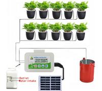 Système d'arrosage automatique solaire pour plantes, système d'arrosage programmé, système de micro-irrigation automatique pour plantes de jardin