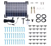 Système d'arrosage solaire automatique, 10 modes de programmation, arrosage multifonctionnel hautement efficace, 9 V, 5 W