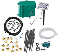 Système d'arrosage solaire Waterdrops Kit complet avec 15 arroseurs
