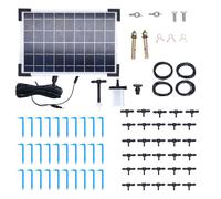 Système d'arrosage solaire, système d'arrosage automatique, 10 modes de temporisation, système d'arrosage solaire multifonctionnel à haute efficacité, 9 V, 5 W