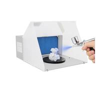 Système d'aspiration aérographe professionnel 25 W - Accessoire de cabine portable - Système d'aspiration de brouillard de peinture - Boîte de pulvérisation pour maisons, studios, pâtisseries, salles