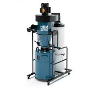 Système d'aspiration mobile 2200 W 400 V - Aspiration de poussière et de copeaux - Dépoussiéreur - Séparateur