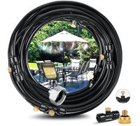 Système De Brumisation 18m, Brumisateur Terrasse Système De Refroidissement De Brumisation Kit De Tuyau Brumisateur Extérieur