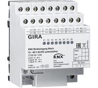Système de bus d'entrée binaire Gira KNX sur rail DIN - 212800