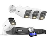Système de caméra de sécurité, résolution 12 MP, double vision nocturne, kit de sécurité vidéo CCTV, 2T