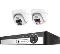 Système de caméra de sécurité, résolution 4K, détection de visage IA, 8CH NVR 2 CAM 8MP, 1T