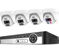 Système de caméra de sécurité, résolution 4K, détection de visage IA, 8CH NVR 4 CAM 8MP, 1T